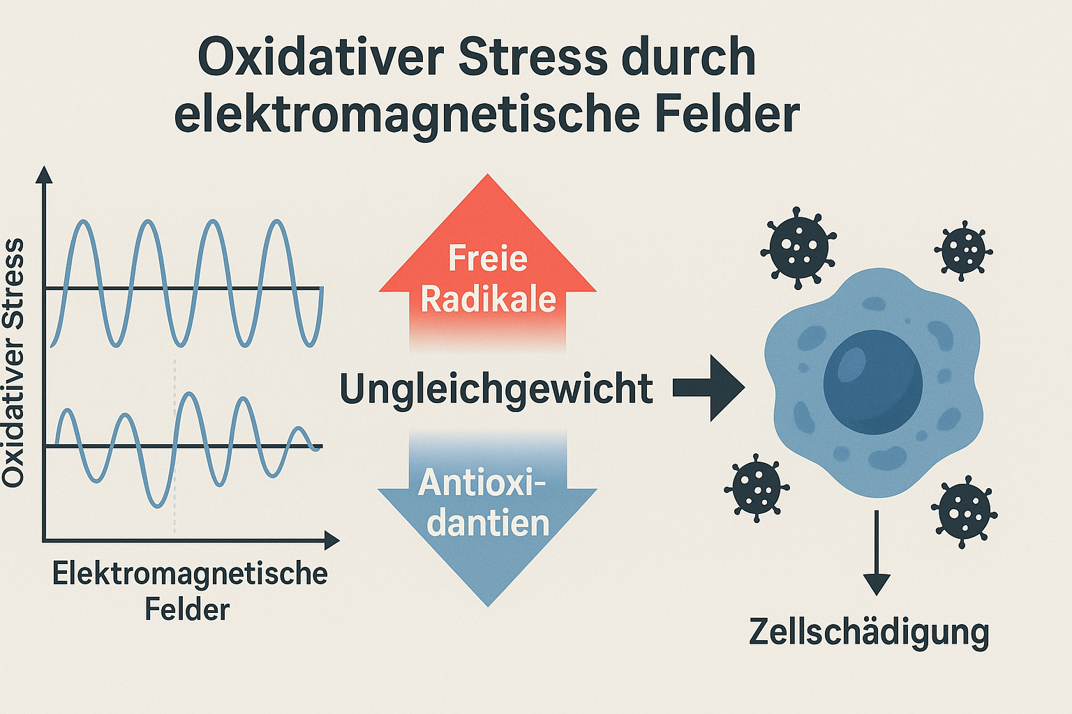 Auswirkungen elektromagnetischer Felder auf biologische Systeme