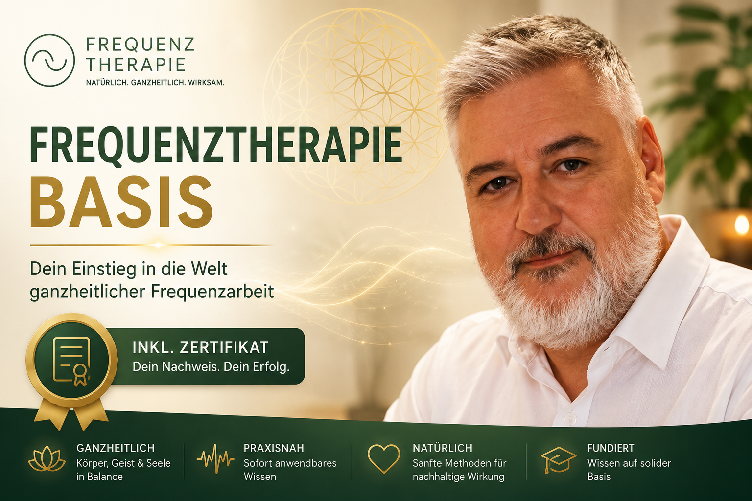 Frequenztherapie Basis inkl. Zertifikat